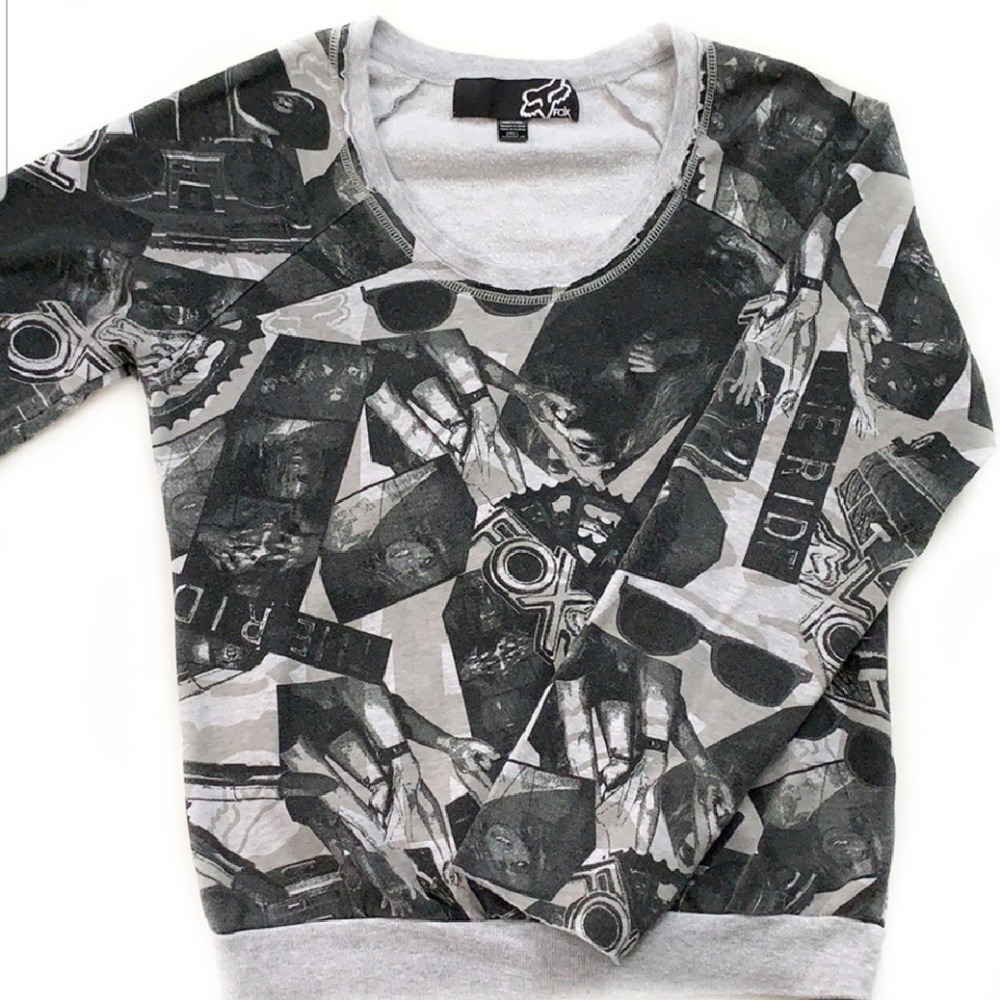 FOX!  Printed Sweatshirt